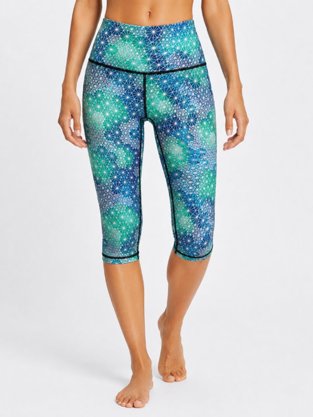 Victoria’s Secret VSX Knockout Geometric Crop Leggings Small